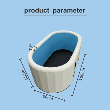 LDY oval white and blue tub parameter