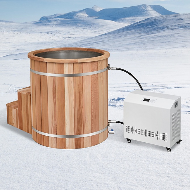 wooden tub 01 with chiller