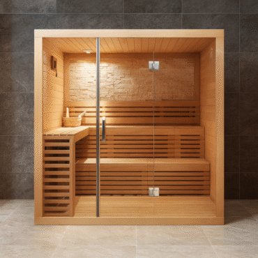 Luxury Traditional Wooden Steam Sauna