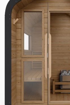 Sauna Door and Window Detail