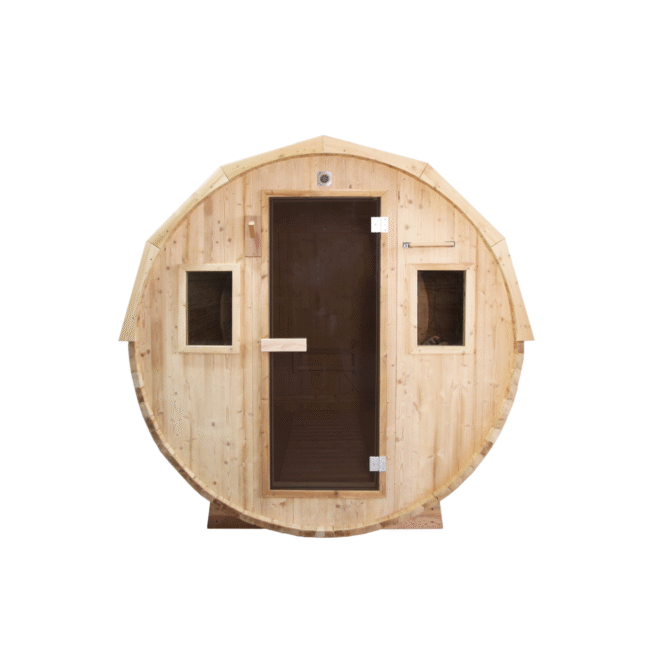6 Person Outdoor Barrel Steam Sauna