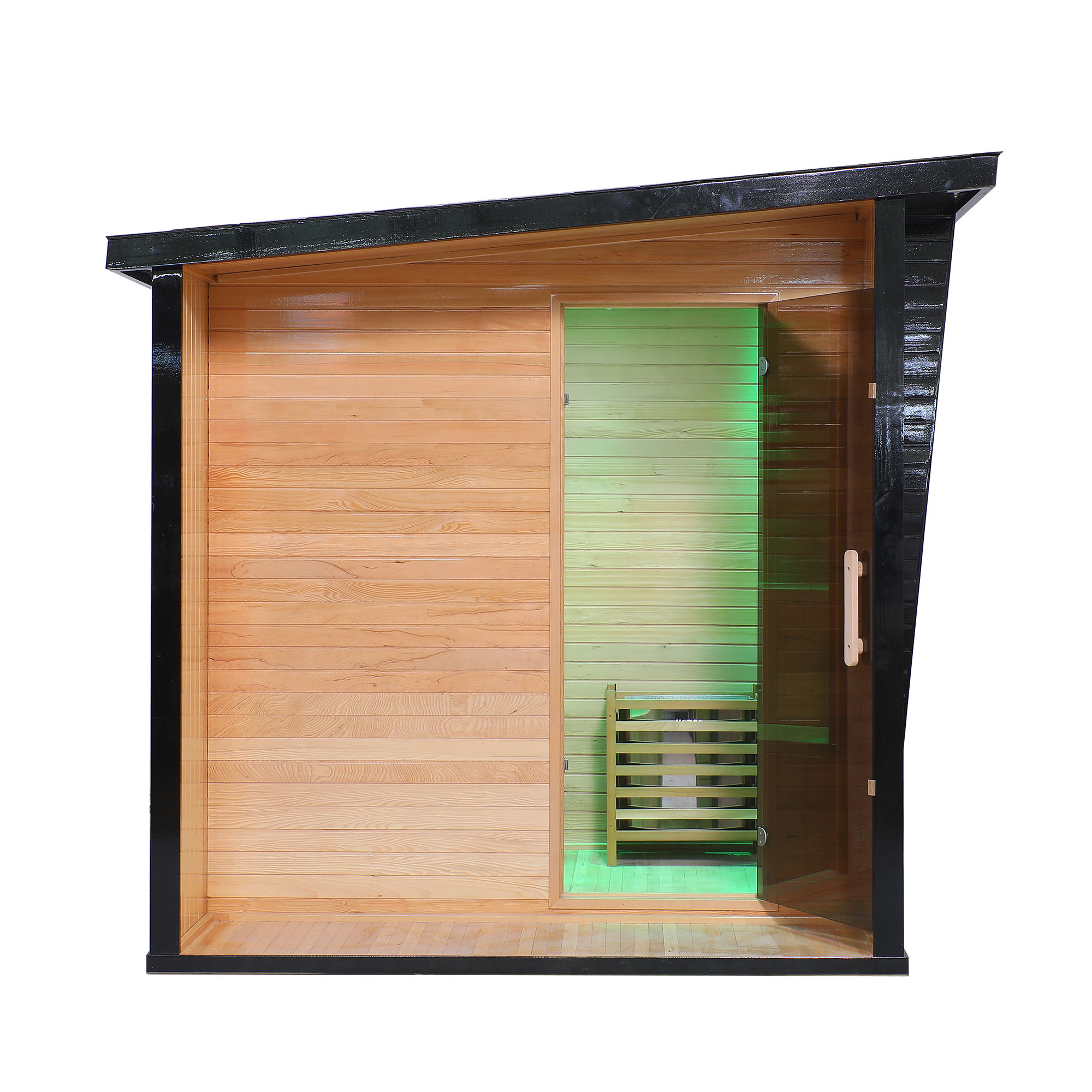 Modern Style Outdoor Cedar Sauna Room for Sale