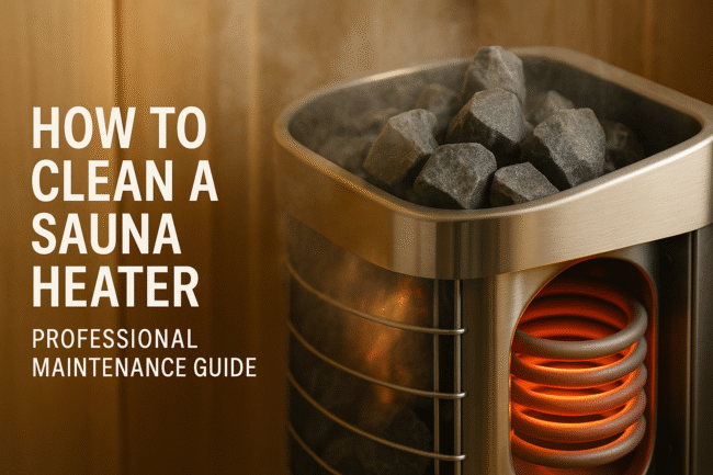 how to maintain a sauna