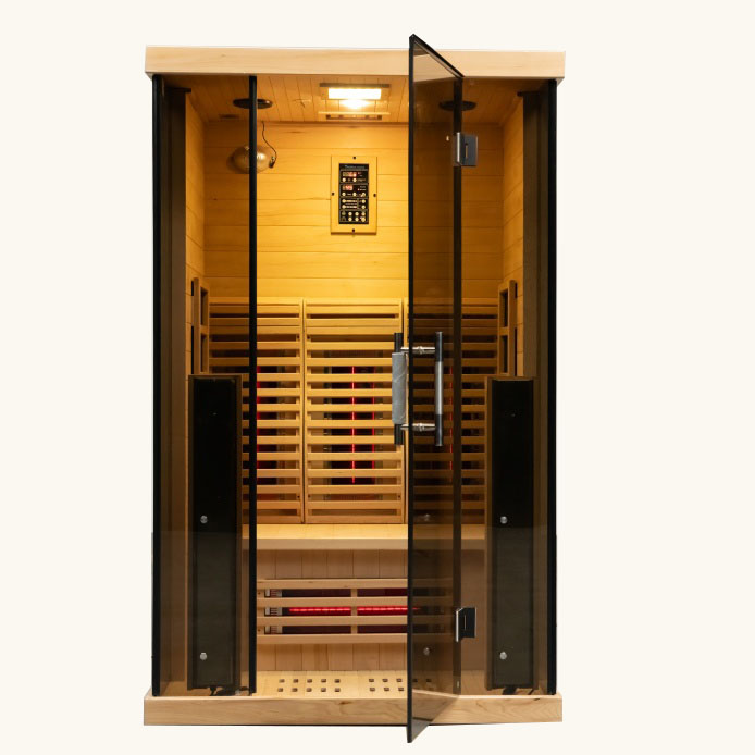 best sale 2-3 persons full spectrum heating sauna