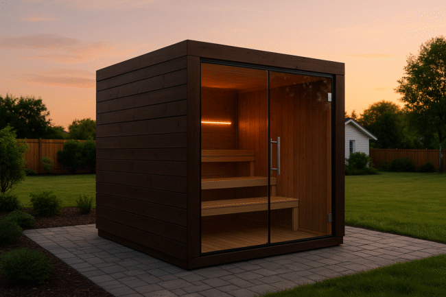 sauna room