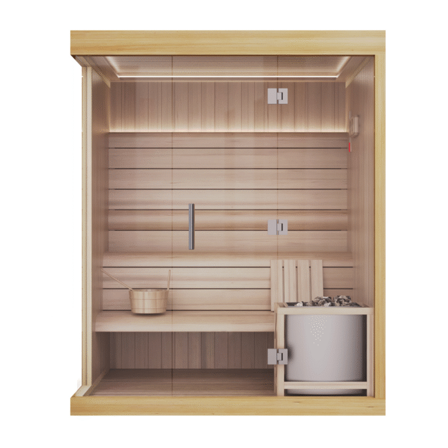 large size indoor customized wet steam sauna